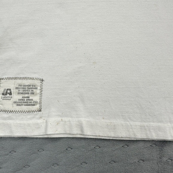 VINTAGE Penn State Shirt Mens XL White Long Sleeve NCAA Football Spellout 90s - Picture 12 of 15